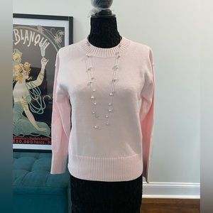 NWT - Banana Republic Factory Super Soft Pale Pink Pullover Sweater